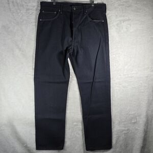 Levis 501XX Jeans Mens Size 36x32 Straight Leg Dark Blue Wash Denim Button Fly